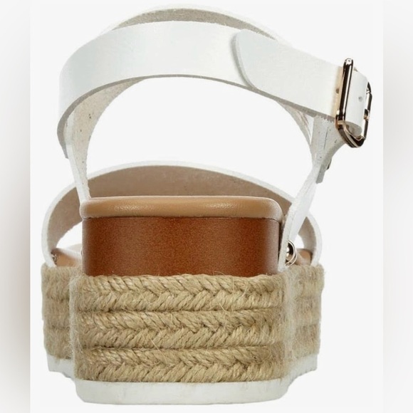 XAPPEAL - Amelia Buckle Strap Platform Espadrille Sandals - Size 8 - Picture 8 of 12